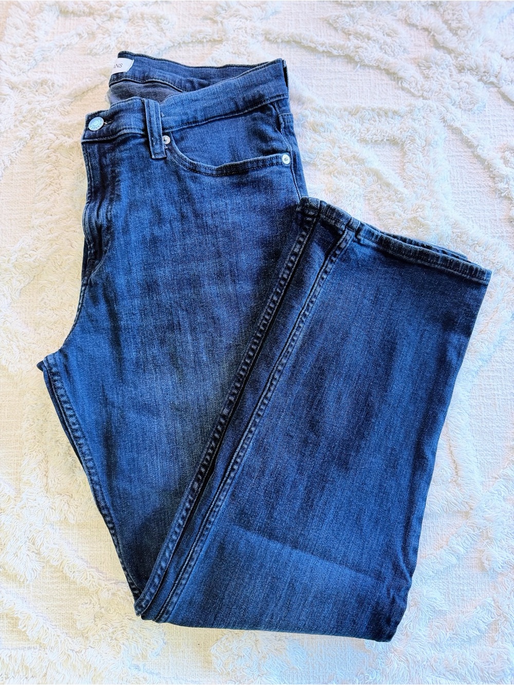 Calvin Klein Jeans Straight Leg Dark Wash Denim Jeans W34 L30 EUC